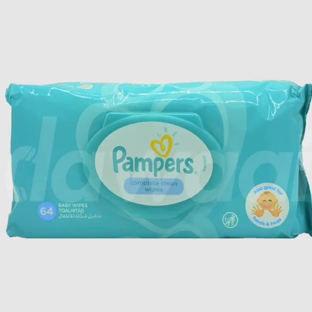 Pampers Baby Wipes 64 Counts